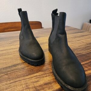 Thursday Boot Company Womens Black Matte Leather Legend Size 9.5